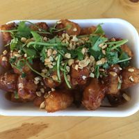 Vegan tots at Dharma Sushi & Thai in Boise