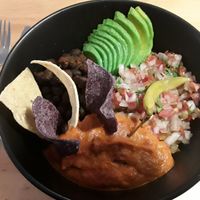 Mexi Bowl at Cafe Vida in La Paz
