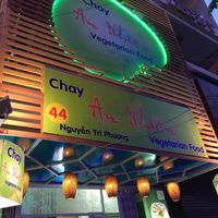 Front of restaurant at Chay An Nhien in Da Nang