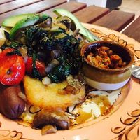 Vegan big breakfast  at CassellBella's Bakery Cafe in Northcote