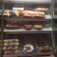 Vegan deli fridge at CassellBella's Bakery Cafe in Northcote