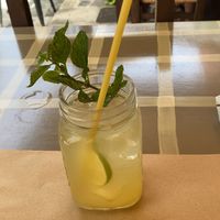 Homemade lemonade at ONO in Rhodes