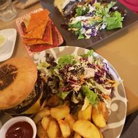 A typical vegan restaurant with many Greek dishes.  Fantastic. at ONO in Rhodes