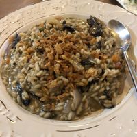 Mushroom risotto  at ONO in Rhodes