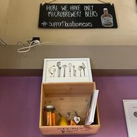 Only microbrewery beers served  at ONO in Rhodes