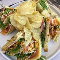 Club sandwich  at ONO in Rhodes