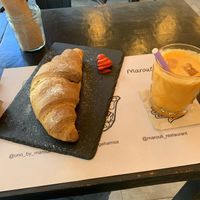 Huge croissant!  at ONO in Rhodes