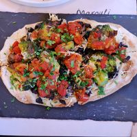 Italian Pinsa at ONO in Rhodes