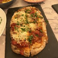 Vegan magaritha pinsa  at ONO in Rhodes