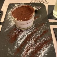 Vegan tiramisu  at ONO in Rhodes