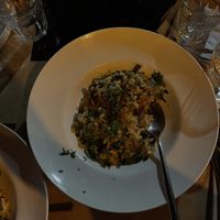 mushroom risotto  at ONO in Rhodes