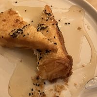 Fried cheese starter  at ONO in Rhodes