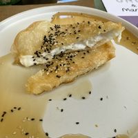 vegan filo pastry  at ONO in Rhodes
