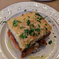 Vegan moussaka, delicious 😋 at ONO in Rhodes