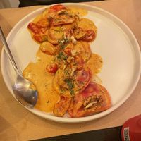 Raviolis  at ONO in Rhodes