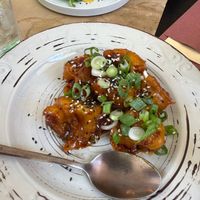 The best Bang bang cauliflower! at ONO in Rhodes