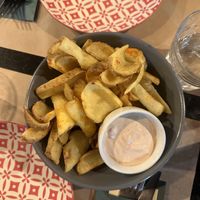 Crunchy potatoes   at ONO in Rhodes