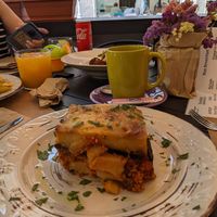 Moussaka at ONO in Rhodes