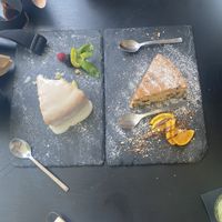 lemon coconut and chocolate orange cakes!   at ONO in Rhodes