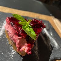 Vegan cheese cake from heavenn  at ONO by Marouli in Rhodes