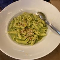 Vegan pesto pasta  at ONO by Marouli in Rhodes