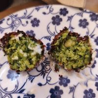 Falafel inside at ONO by Marouli in Rhodes