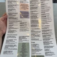 Menu  at ONO by Marouli in Rhodes