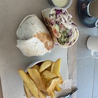 Falafel wrap   at ONO by Marouli in Rhodes