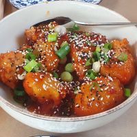 Bang bang cauliflower at ONO by Marouli in Rhodes