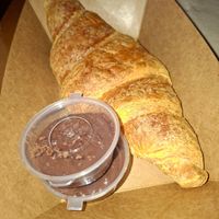 Vegan chocolate croissant at ONO in Rhodes