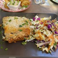 Vegan moussaka 😍 at ONO in Rhodes