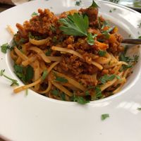 Pasta ragu  at ONO in Rhodes