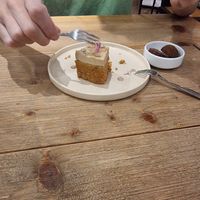 Carrot cake and bliss ball at Plants in Taipei