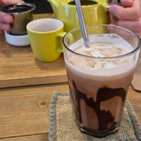 Iced mocha at Plants in Taipei