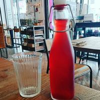 Super tangy house made kombucha at Plants in Taipei