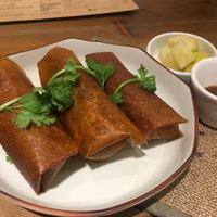 Spring rolls  at Plants in Taipei