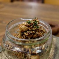 Sweet and spicy cashew at Plants in Taipei