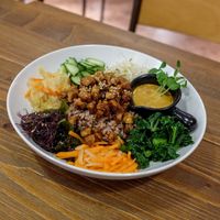 Bibimbap plate at Plants in Taipei