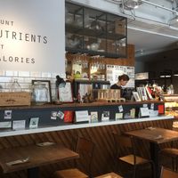 Inside the restaurant (counter) at Plants in Taipei