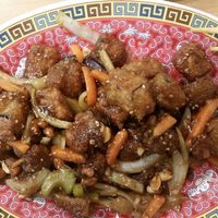 general tsos chickn at Bok Choy in San Antonio