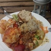 from the lunch buffet  at Alma in Nykoping