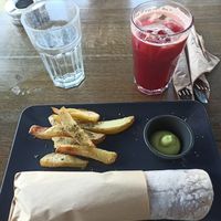 Wrap at Veganaki in Athens