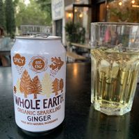 Loved this ginger drink!  at Veganaki in Athens