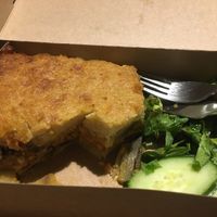 The best mousaka in Athens at Veganaki in Athens