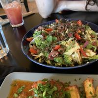 Salad at Veganaki in Athens