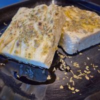 Cashew feta at Veganaki in Athens