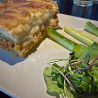 Moussaka   at Veganaki in Athens