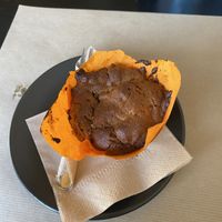 apple pie desert muffin thing🎀 at Veganaki in Athens