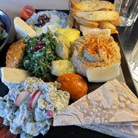 Starter platter  at Veganaki in Athens
