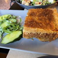 Moussaka   at Veganaki in Athens